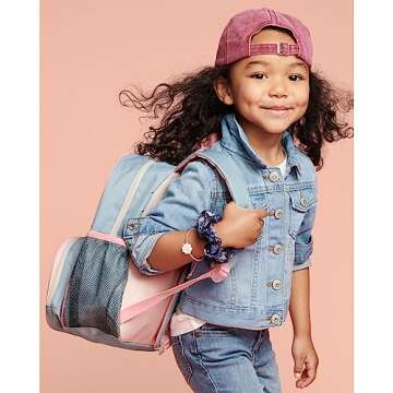 Skip Hop Sparks Little Kid's Backpack, Preschool Ages 3-4, Rainbow