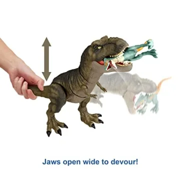 Jurassic World Thrash ‘N Devour T-Rex Action Figure with Sound