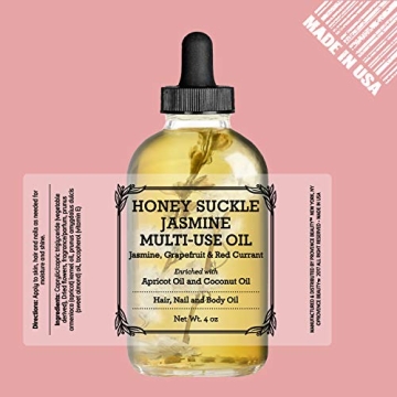 Hydrating Honey Suckle Jasmine Multi-Use Oil - 4 Fl Oz