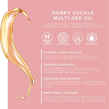 Hydrating Honey Suckle Jasmine Multi-Use Oil - 4 Fl Oz