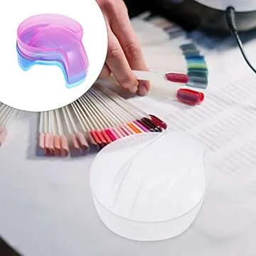 HEALLILY 4Pcs Manicure Bowls for Nail Art Soaking and Treatments