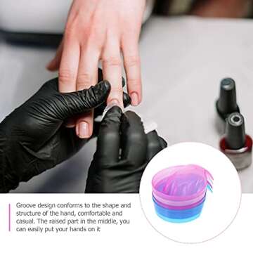 HEALLILY 4Pcs Manicure Bowls for Perfect Nail Soaking