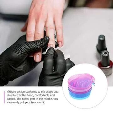 HEALLILY 4Pcs Manicure Bowls for Perfect Nail Soaking