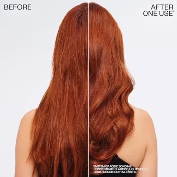 Redken Bonding Lightweight Liquid Conditioner for Damaged Hair Repair | Volumize & Condition | Acidic Bonding Concentrate | Sulfate-Free Spray Conditioner | For Fine or Thin Hair | 6.76 Fl Oz