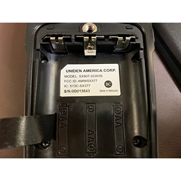 Uniden SX507-2CKHS Waterproof Two-Way Radio with NOAA Alerts