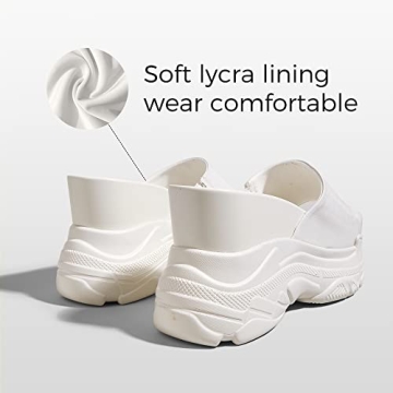 K KIP WOK High Heel Wedge Sandals for Women