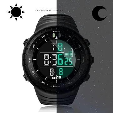 PALADA Men's Waterproof Digital Sports Watch for Active Lifestyles