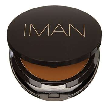 IMAN Luxury Pressed Powder for Dark Skin - Earth Dark