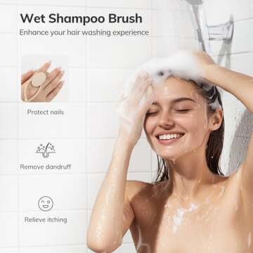 Sndyi Silicone Scalp Massager for Effective Hair Care