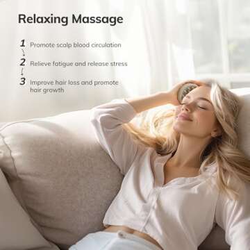 Sndyi Silicone Scalp Massager for Effective Hair Care