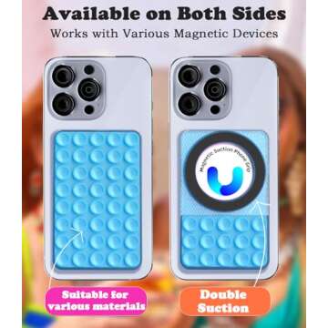 BBD Silicone Suction Phone Case Mount for Hands-Free Filming