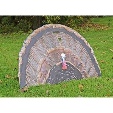 Killer Gear TurkeyFan Hunting Decoy - Realistic & Lightweight Design