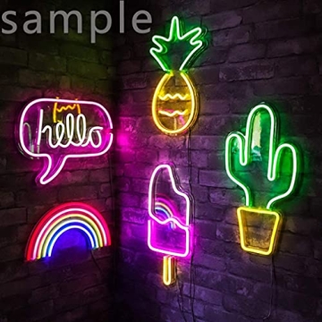 HOLTEEZ Beer Bar Neon Sign Light for Pubs and Man Caves