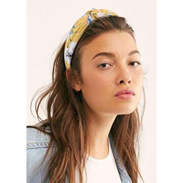 VELSCRUN 12 Pcs Womens Knotted Headbands - Comfortable Boho Hair Accessories