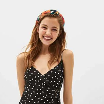 VELSCRUN 12 Pcs Knotted Headbands - Stylish Comfort