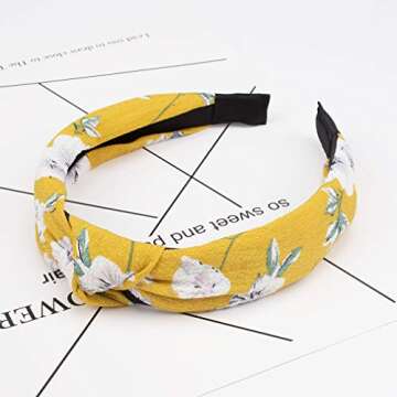 VELSCRUN 12 Pcs Knotted Headbands - Stylish Comfort