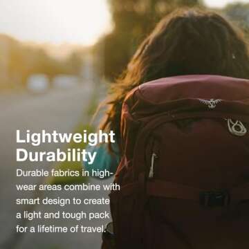 Osprey Fairview 40L Women's Travel Backpack - Stylish Comfort