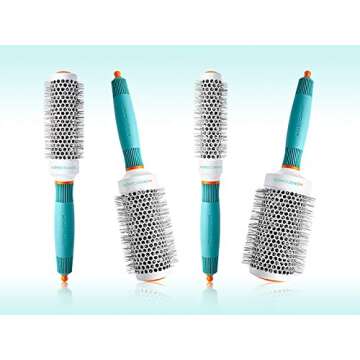 Moroccanoil Ceramic 55 mm Round Brush for Quick Drying