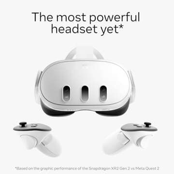 Meta Quest 3 Mixed Reality Headset 512GB - Best VR Experience