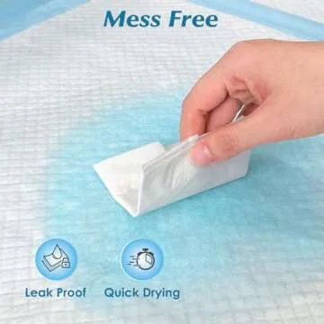 Leakproof Disposable Underpads for Babies and Pets 100 Count