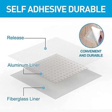 BONCART Drywall Repair Kit for Wall Cracks and Holes