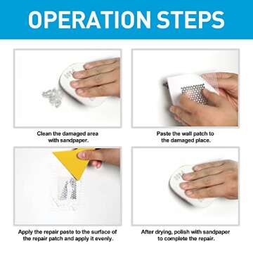 BONCART Drywall Repair Kit for Wall Cracks and Holes