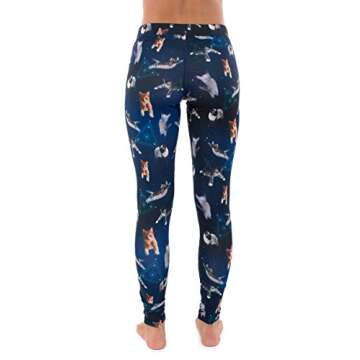 Unique Cats in Space Leggings for Cat Lovers