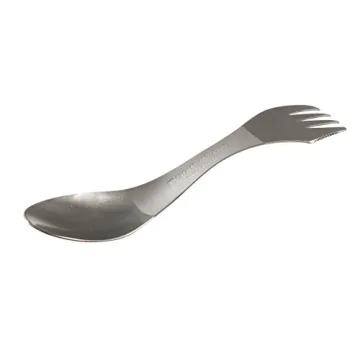 Light My Fire Titanium Spork - Durable 3-in-1 Camping Utensil
