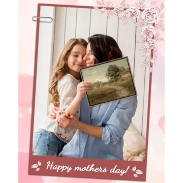 Pinetree Art Vintage Horse Framed Canvas Wall Art