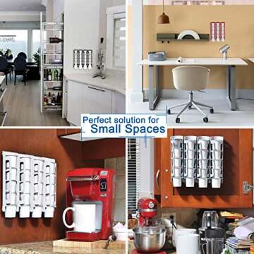 STORAGENIE Coffee Pod Holder - Compact Keurig Storage Solution