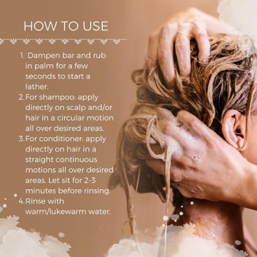 Viori Hidden Waterfall Shampoo Bar for Healthy Hair Care