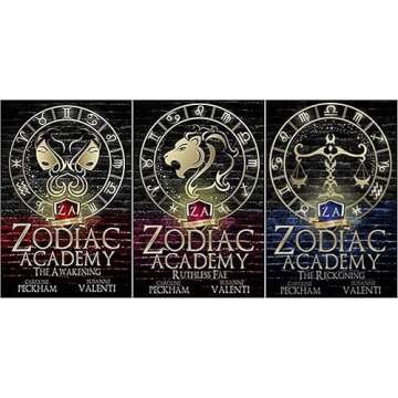 Zodiac Academy Series 6 books Collection Set by Caroline Peckham ( The Awakening , Ruthless Fae, The...