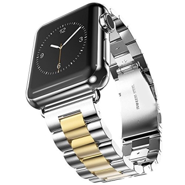 U191U Stainless Steel Apple Watch Band - Elegant & Adjustable for All Series