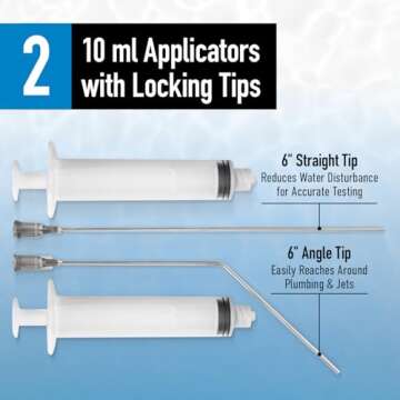 Pool Leak Detection Dye Kit - 75+ Tests, Made in USA