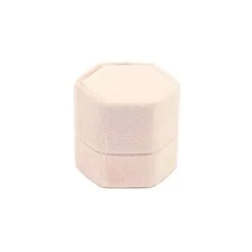 Luxurious Velvet Wedding Ring Box for Engagement & Ceremony