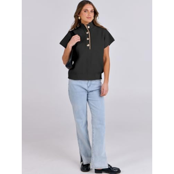 Stylish ANRABESS Button Sweater for Women This Fall