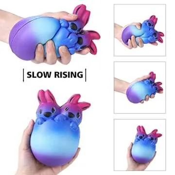 8PACK Easter Squishy Toys for Stress Relief and Fun