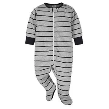 Onesies baby boys 4-pack 'N Plays Footies and Toddler Sleepers, Gold Hungry, 3-6 Months US