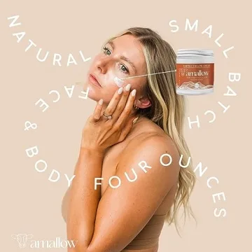 Amallow 100% Pure Grass Fed Beef Tallow Cream - Whipped Moisturizer