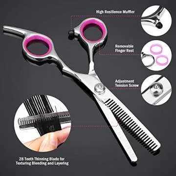 Professional Hair Cutting Scissors Set - YBLNTEK