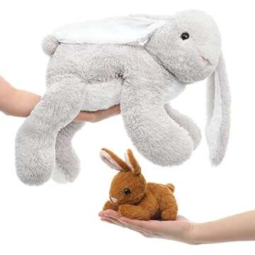 Cozy BENINY Bunny Stuffed Animals for Kids - 4 Pcs Set