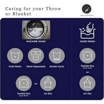 Great Bay Home Luxuriously Soft Velvet Plush 50" x 70", Holiday Throw Blanket | Christmas Throw for Sofa and Bed | Cozy and Warm Plush Throw Blanket | Holiday Blankets and Throws