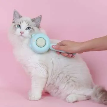 VIOJOJO Cat Brush and Dog Brush - Ultimate Grooming Tool for Medium/Long Hair Pets