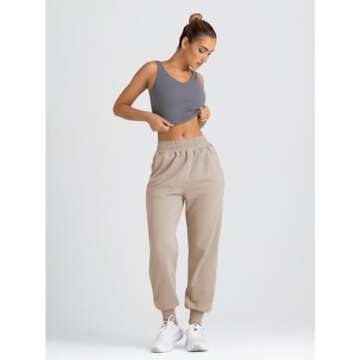 Yovela High Waisted Women Sweatpants - Comfy and Stylish