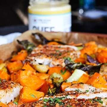 100% Cultured Grassfed Ghee by Tin Star Foods (13.5 oz) | Whole30 | Paleo | Lactose-Free