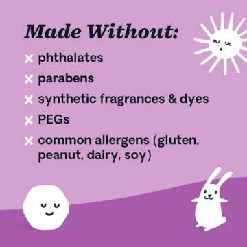 Hello Bello Bubble Bath, Gentle Hypoallergenic Formula for Babies and Kids, Vegan and Cruelty-Free, Soft Lavender Scented, 10 fl oz