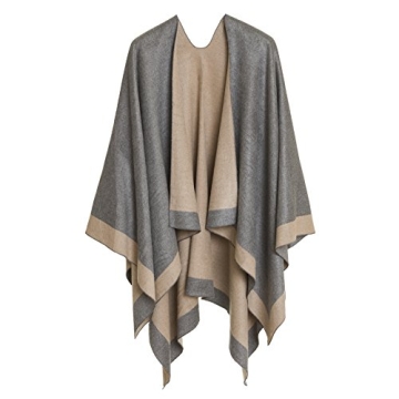 MELIFLUOS Women's Shawl Poncho for All Seasons