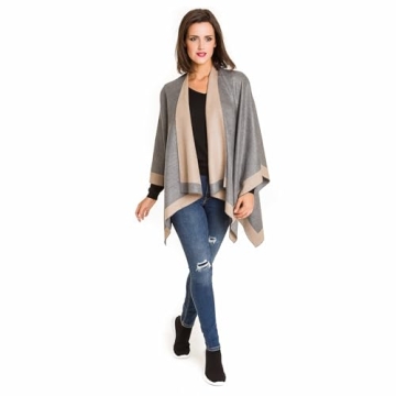 MELIFLUOS Women's Shawl Poncho for All Seasons