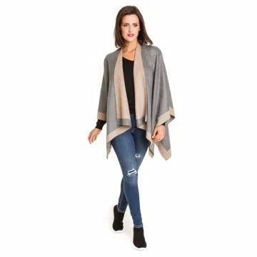 MELIFLUOS Women's Shawl Poncho for All Seasons