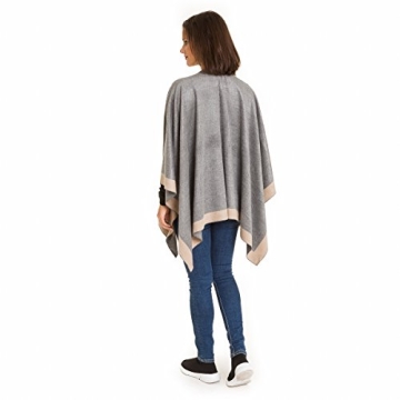 MELIFLUOS Women's Shawl Poncho for All Seasons